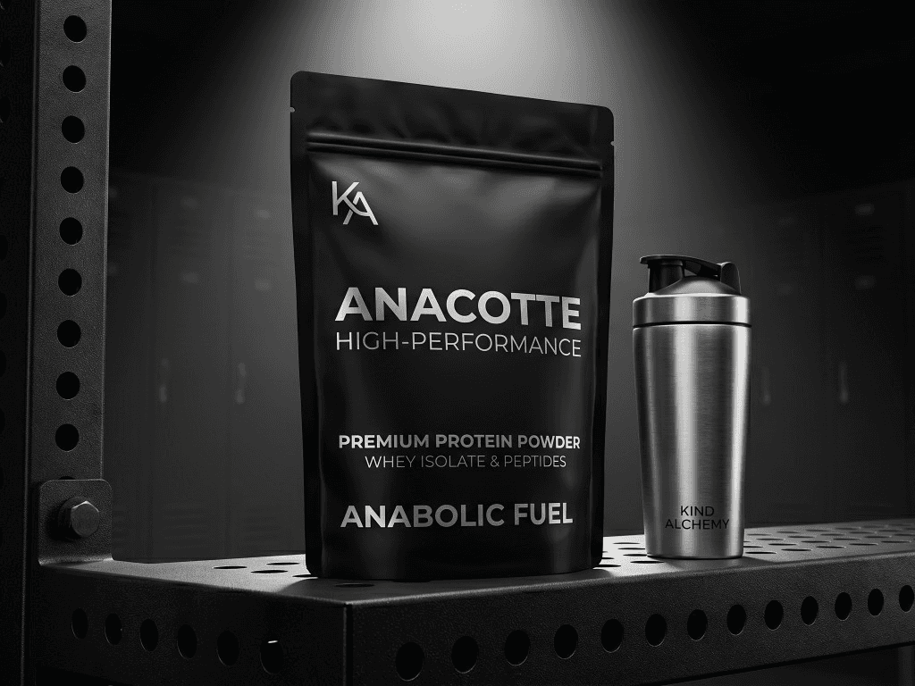 Protein powder · high-performance black pouch